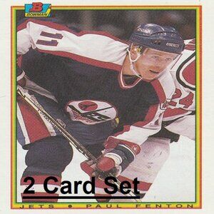 Paul Fenton - Winnipeg Jets NHL Hockey Card Collection